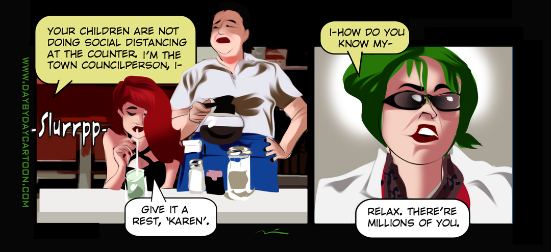 So Many Karens panel 1