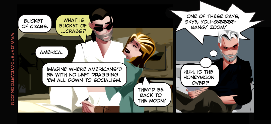 To the Moon panel 1