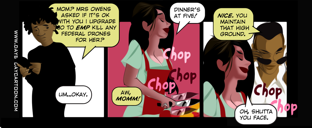 High Ground panel 1