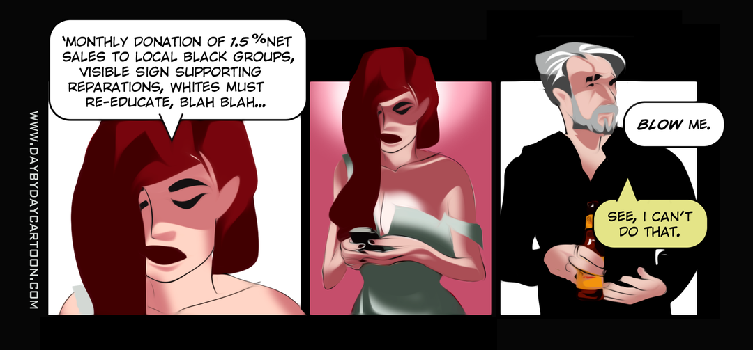 just Blow Me panel 1