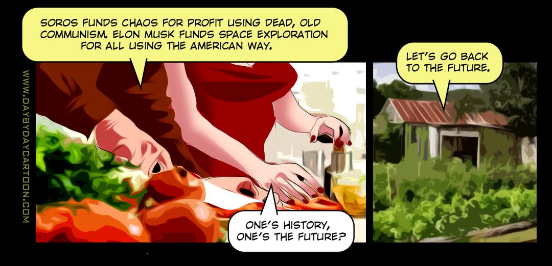 Back 2 the Future panel 1