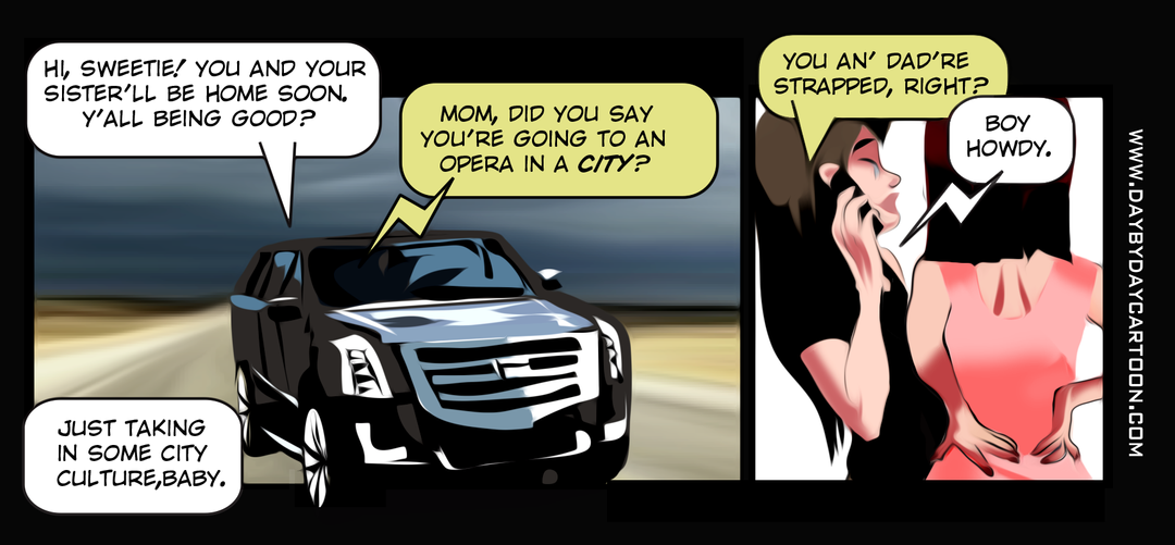 Totally Strapped panel 1
