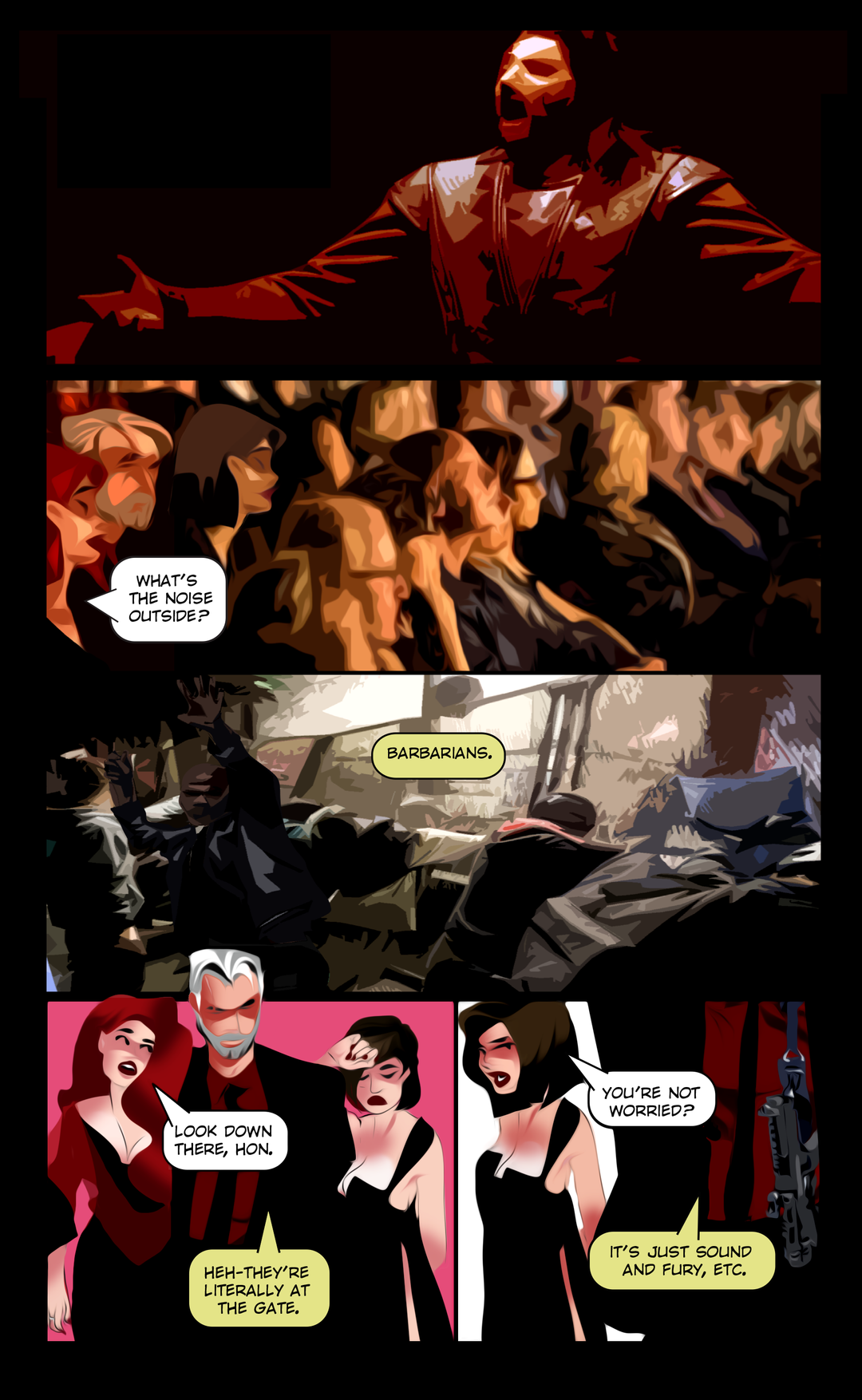 Sound and Fury panel 1