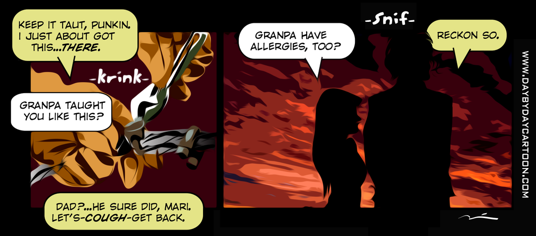 Smoke in your eyes panel 1