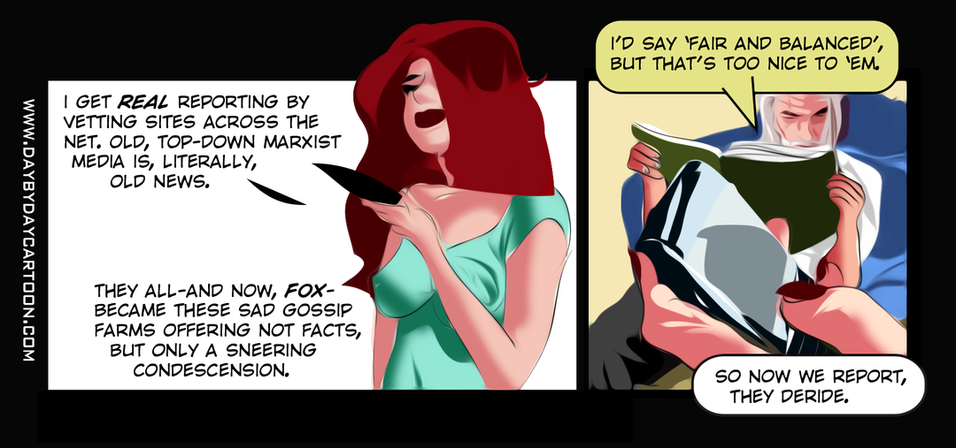 We Report They Deride panel 1