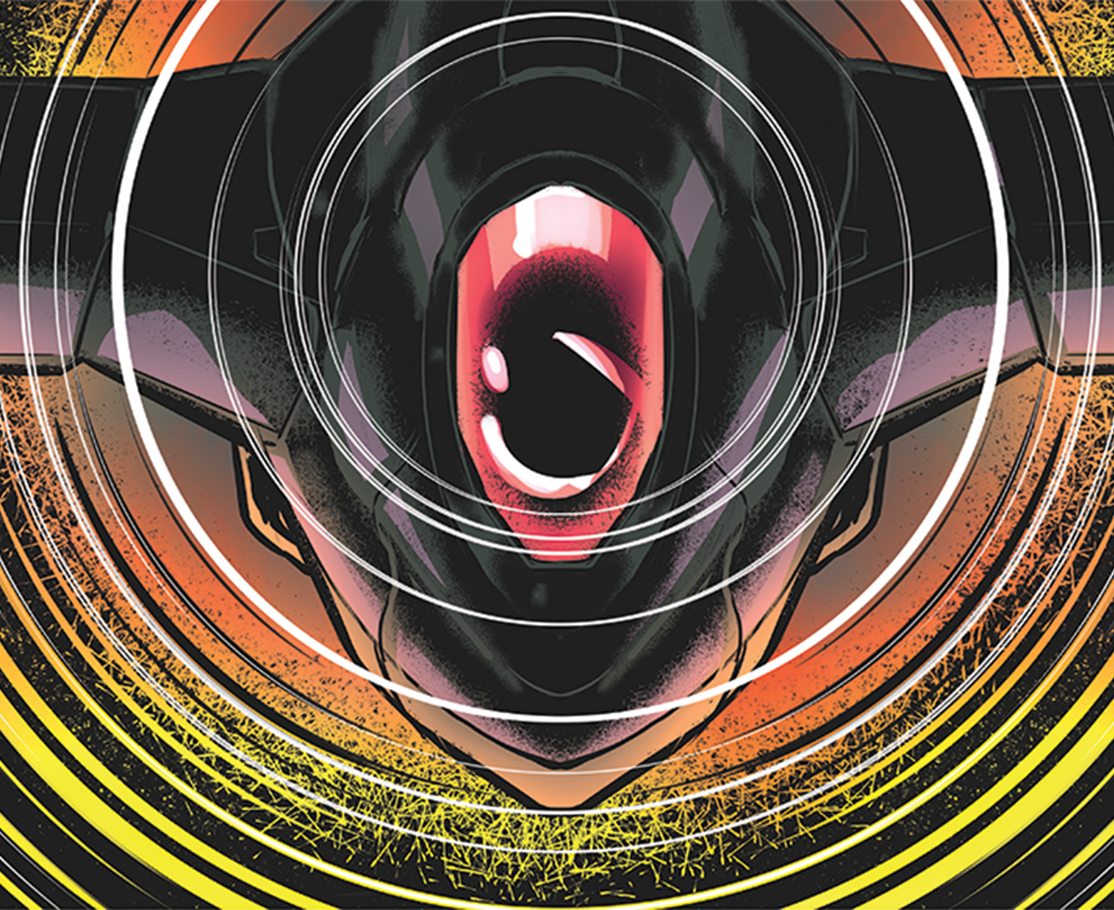 The cover art for the episode 严禁倚靠 from the comics series 星期天漫画：暗部, which is number 19 in the series