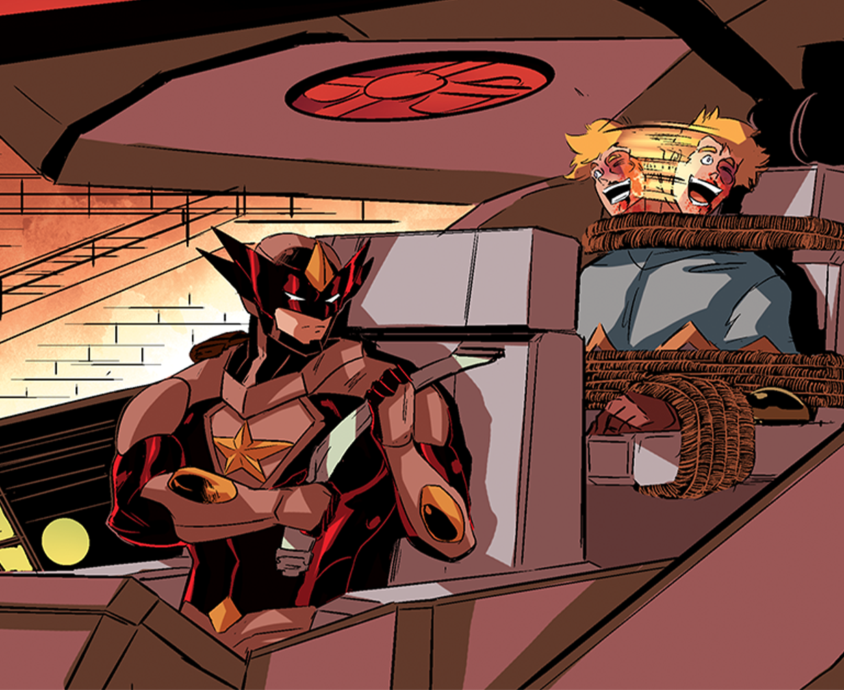 The cover art for the episode 泄露的秘密 from the comics series 星期天漫画：暗部, which is number 22 in the series