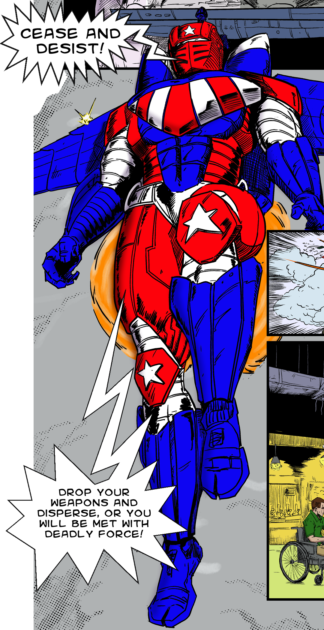 The Turbo Knight panel 2