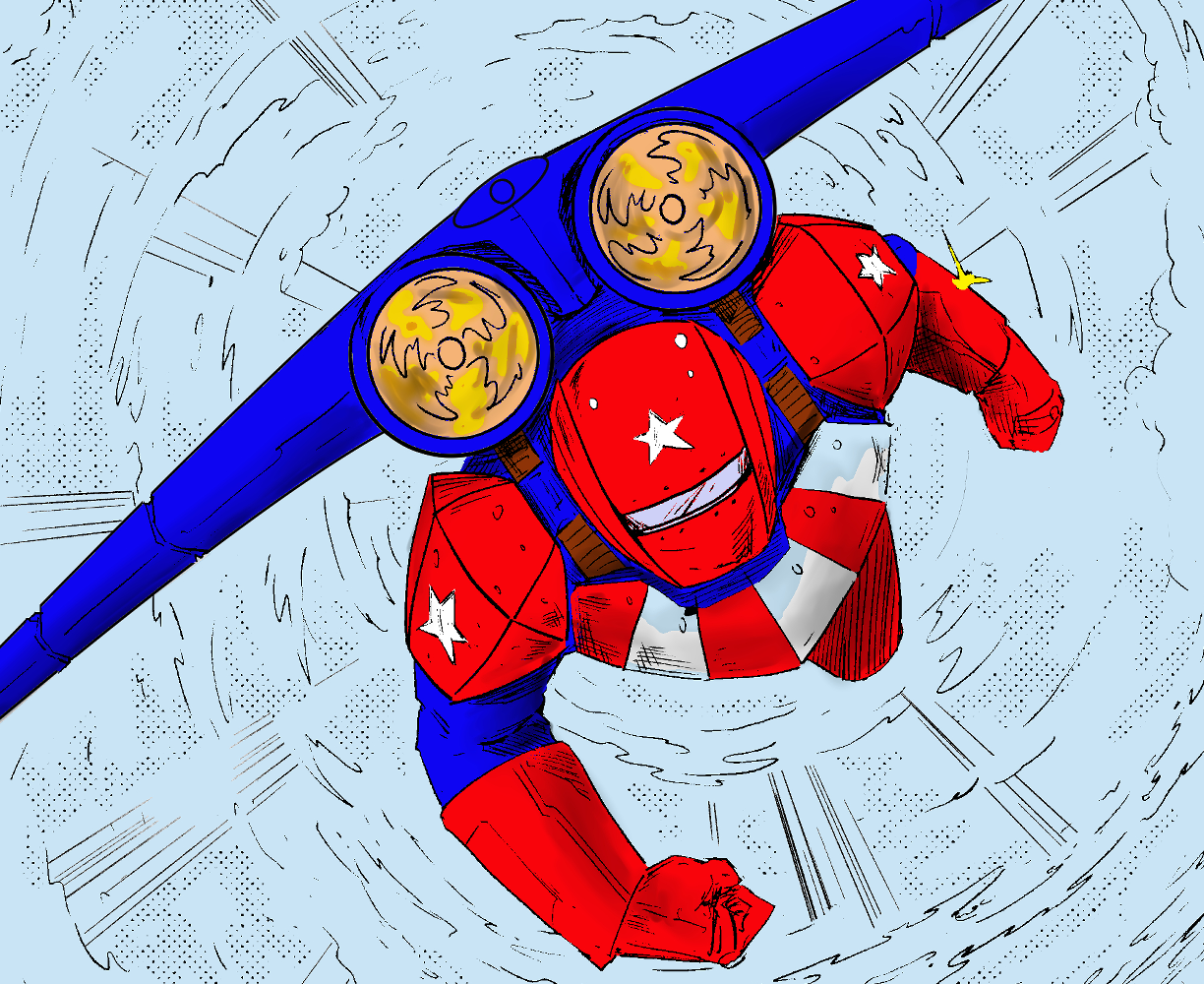 The cover art for the episode Code Name: Ramjet from the comics series Threat Quotient, which is number 3 in the series