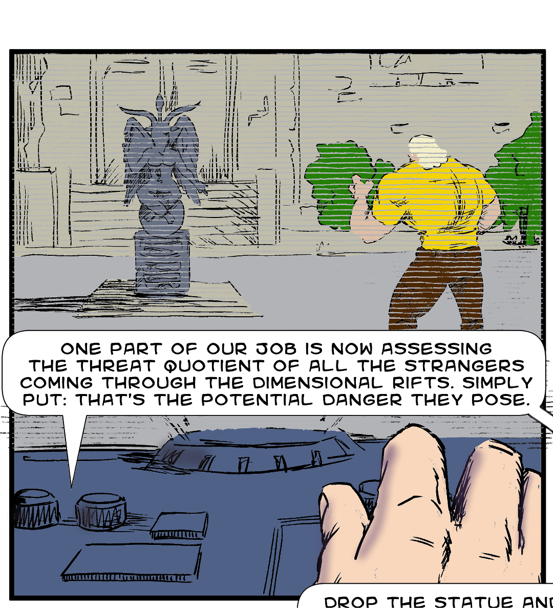 Enter the Juggernaut panel 4
