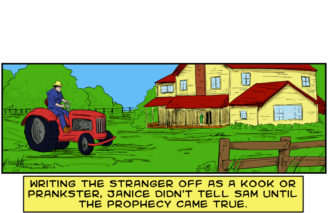 The Stranger's Prophecy panel 5