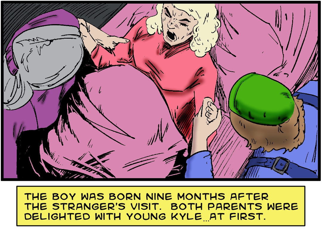 The Stranger's Prophecy panel 6