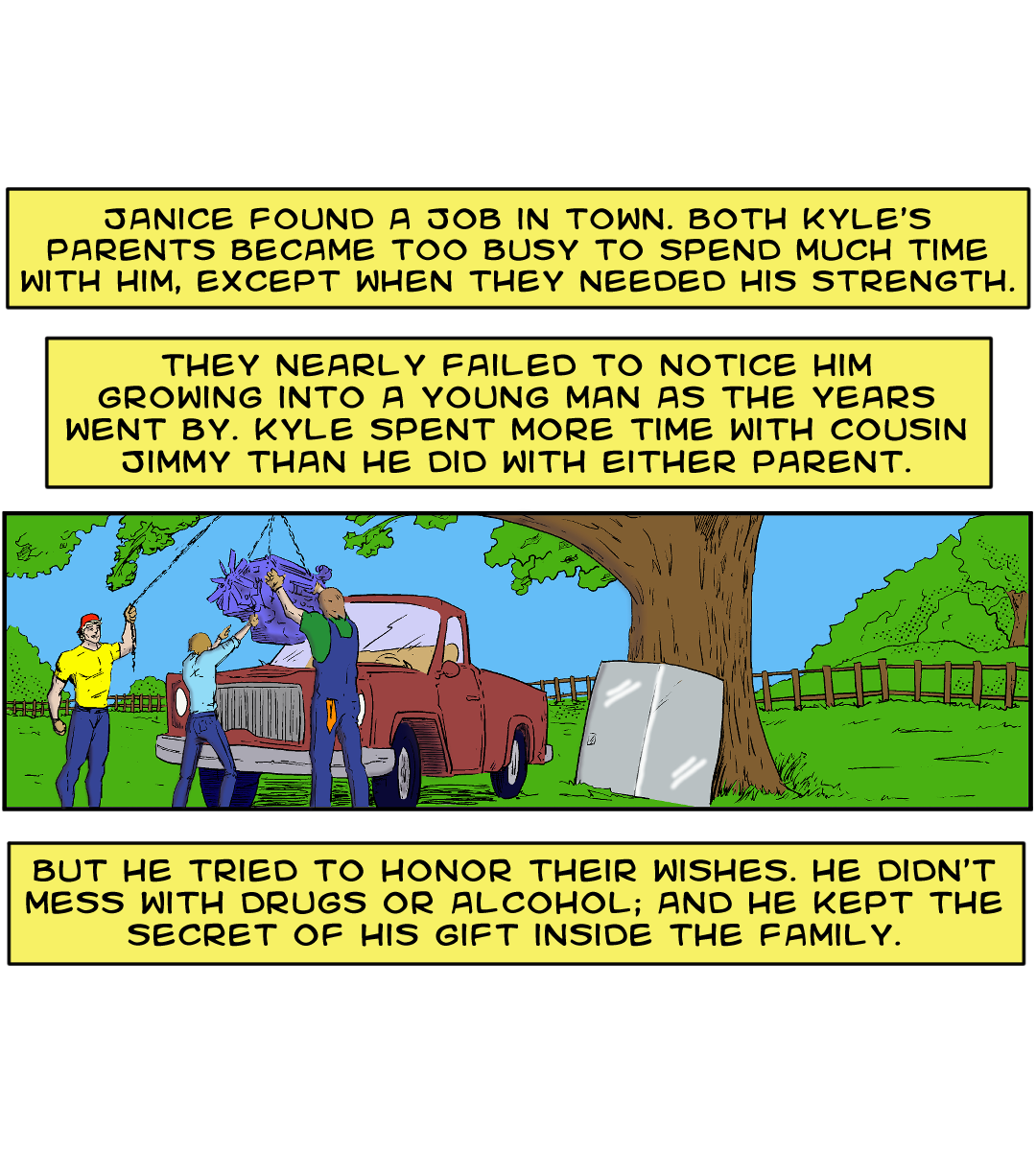 The Stranger's Prophecy panel 8