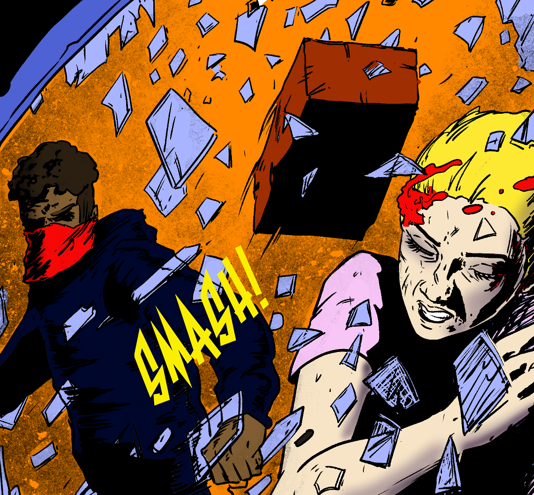 The cover art for the episode When RevComs FAFO from the comics series Threat Quotient, which is number 8 in the series