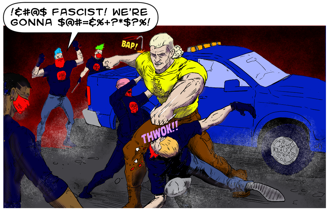 Gotta Love a Peaceful Protest panel 2