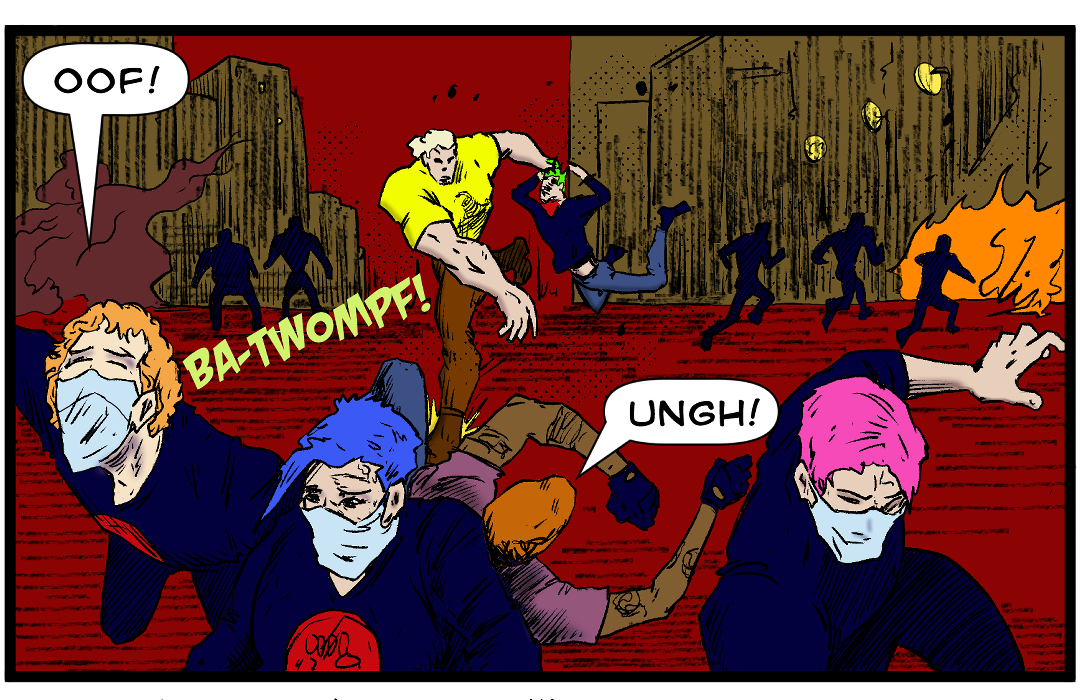 Gotta Love a Peaceful Protest panel 5