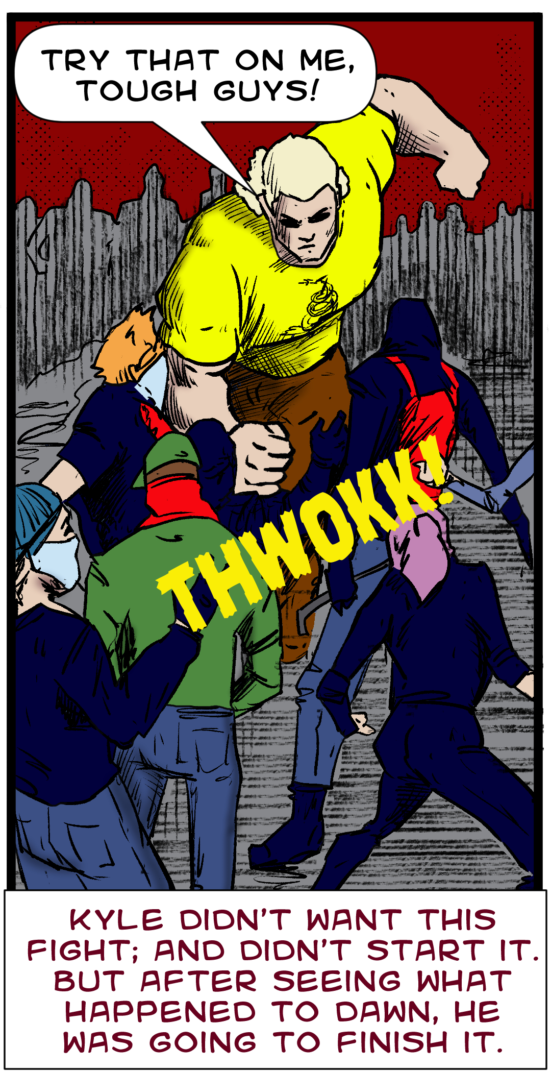 Gotta Love a Peaceful Protest panel 9
