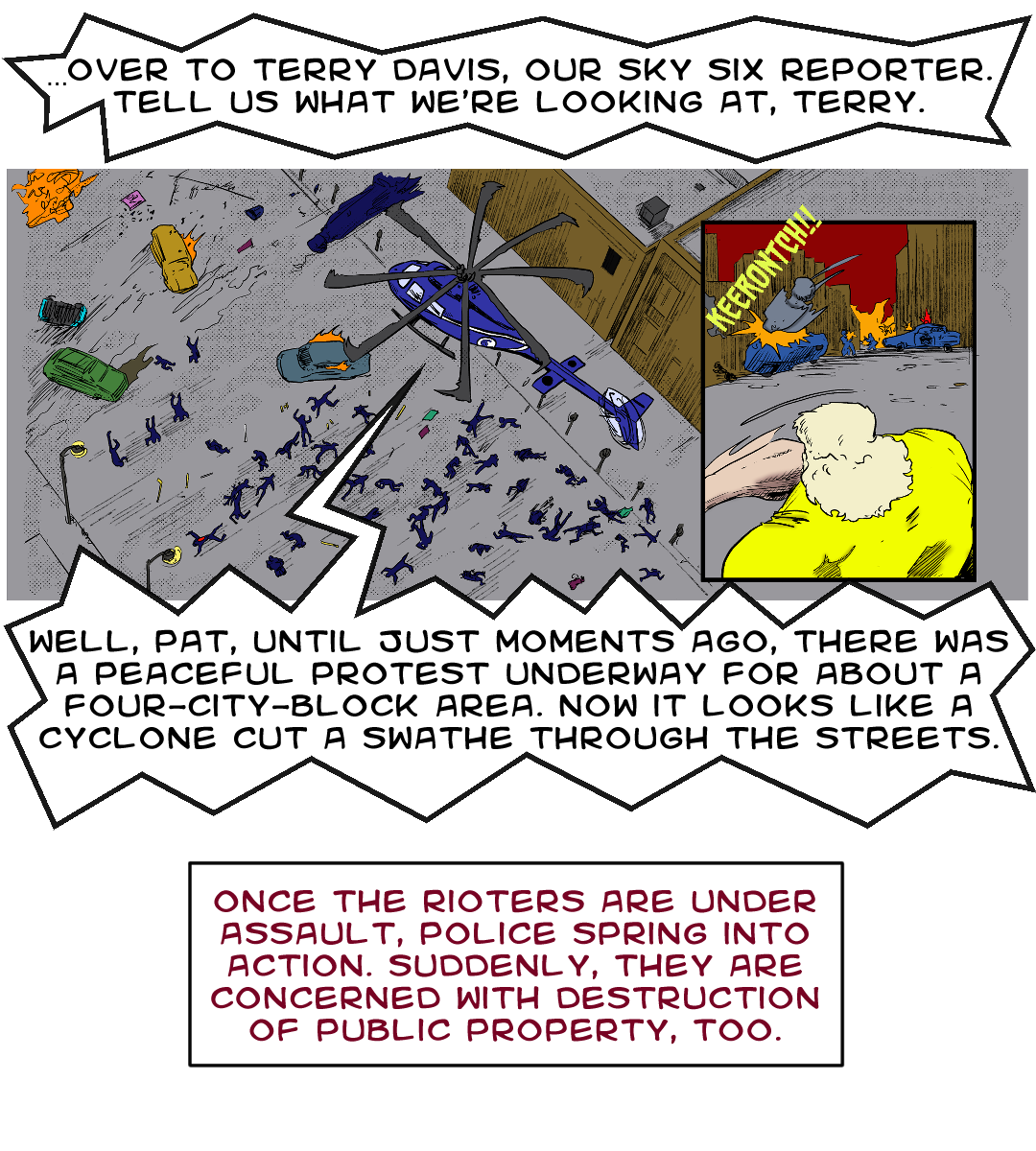 What Hath Progress Wrought? panel 2
