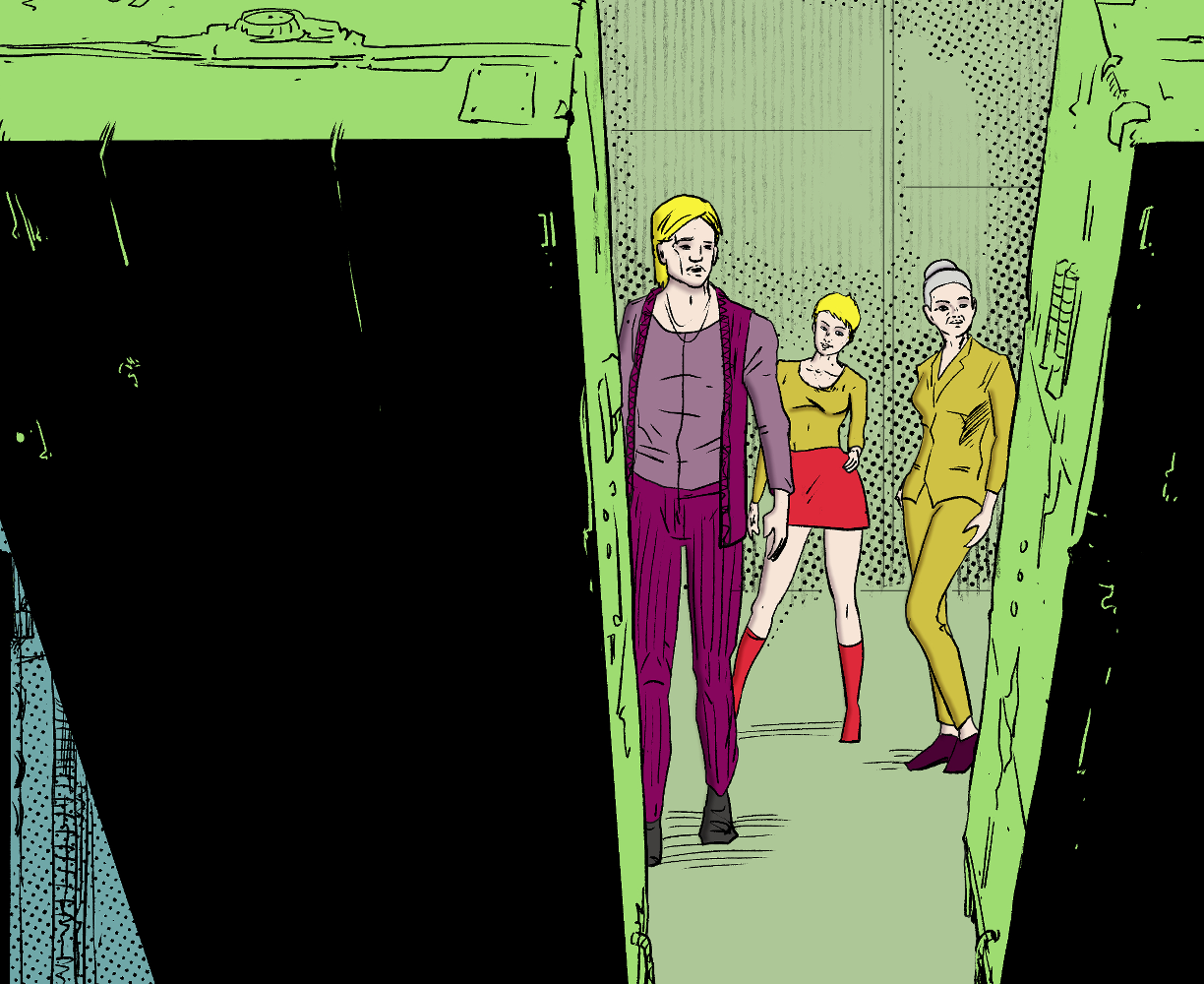 The cover art for the episode An Offer of Immortality from the comics series Threat Quotient, which is number 13 in the series