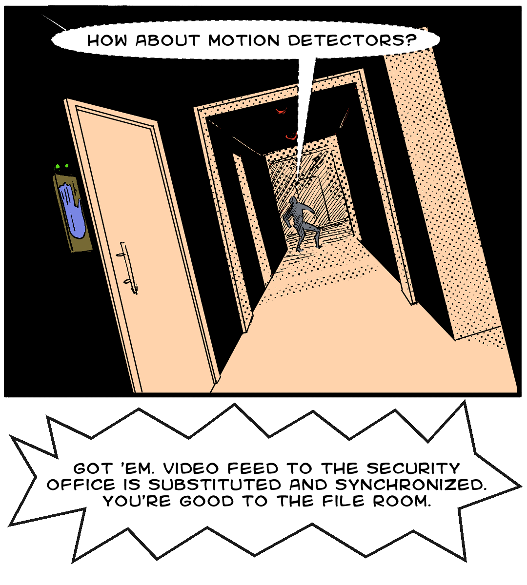 The Phantom Raider panel 3