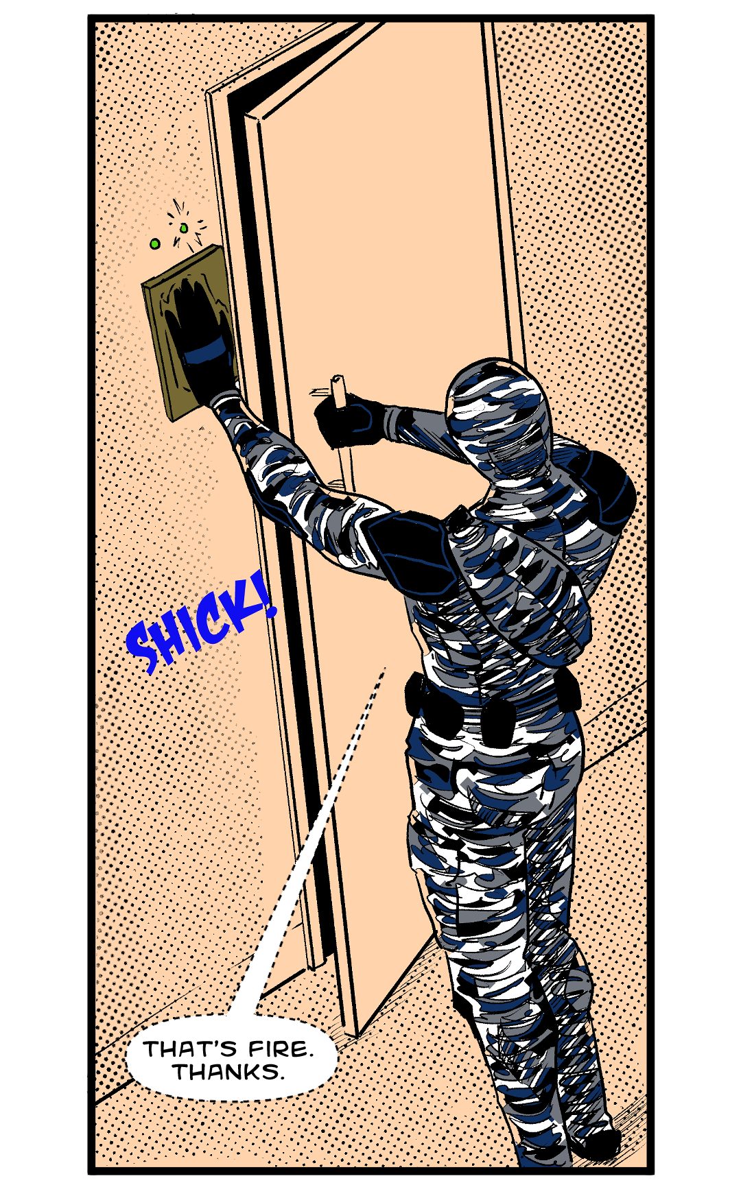 The Phantom Raider panel 5