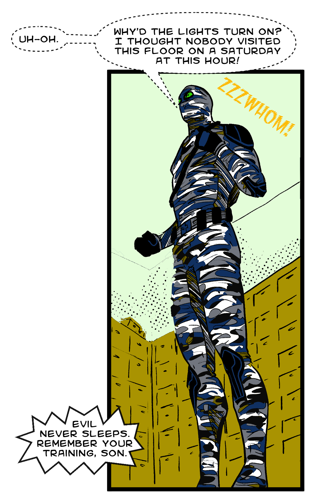 The Mission Goes Sideways panel 2