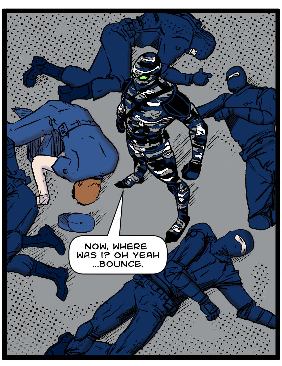 The Mission Goes Sideways panel 9