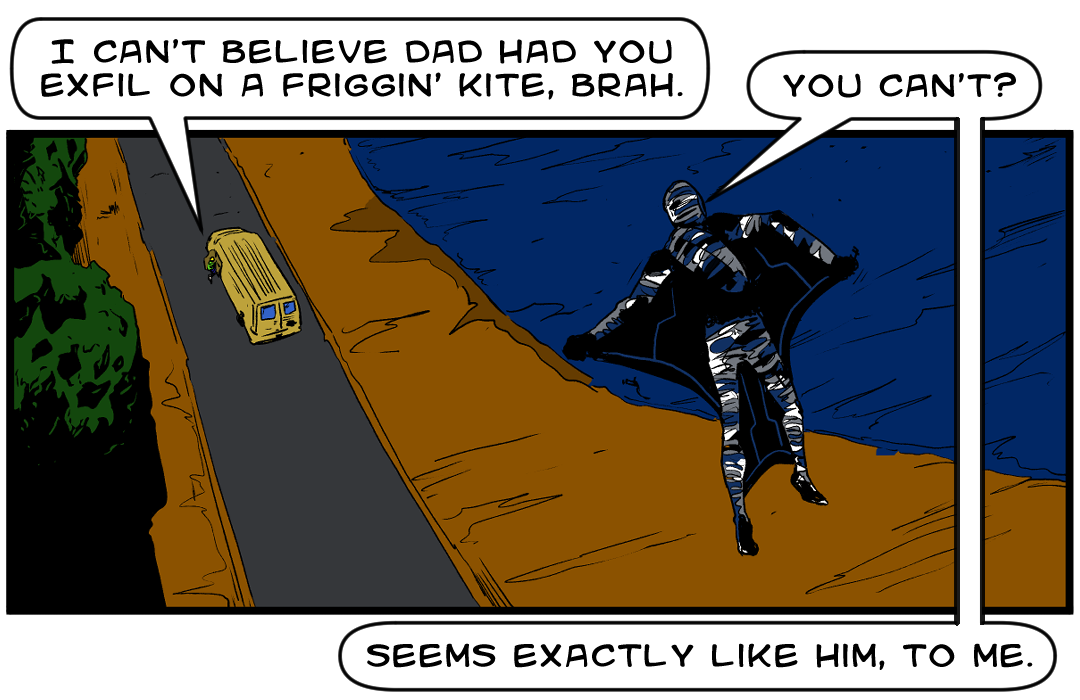 The Mission Goes Sideways panel 12