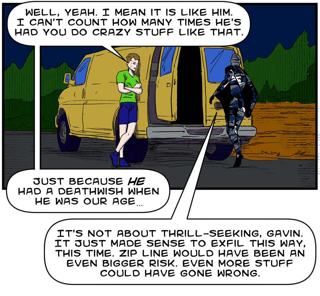The Mission Goes Sideways panel 13
