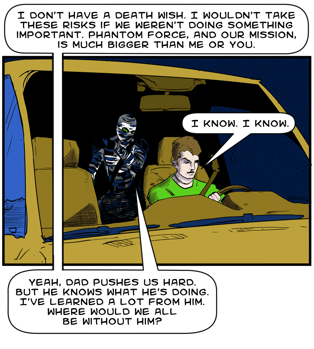 The Mission Goes Sideways panel 14