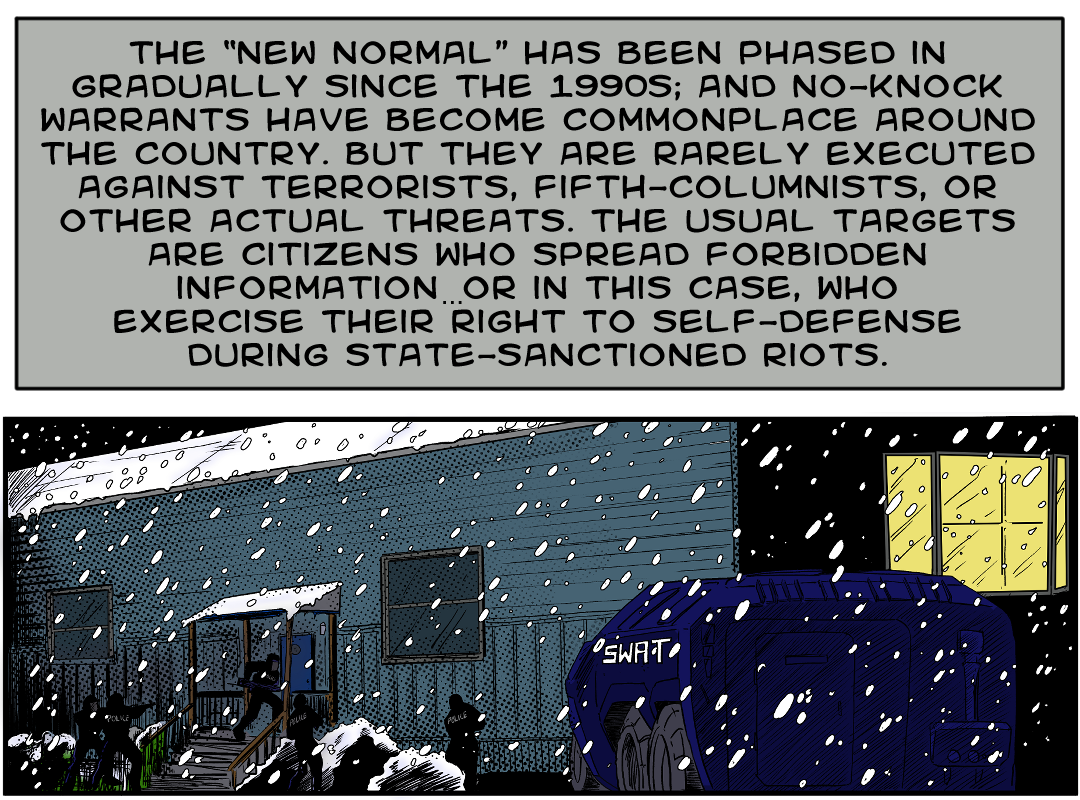 No-Knock Policing panel 3