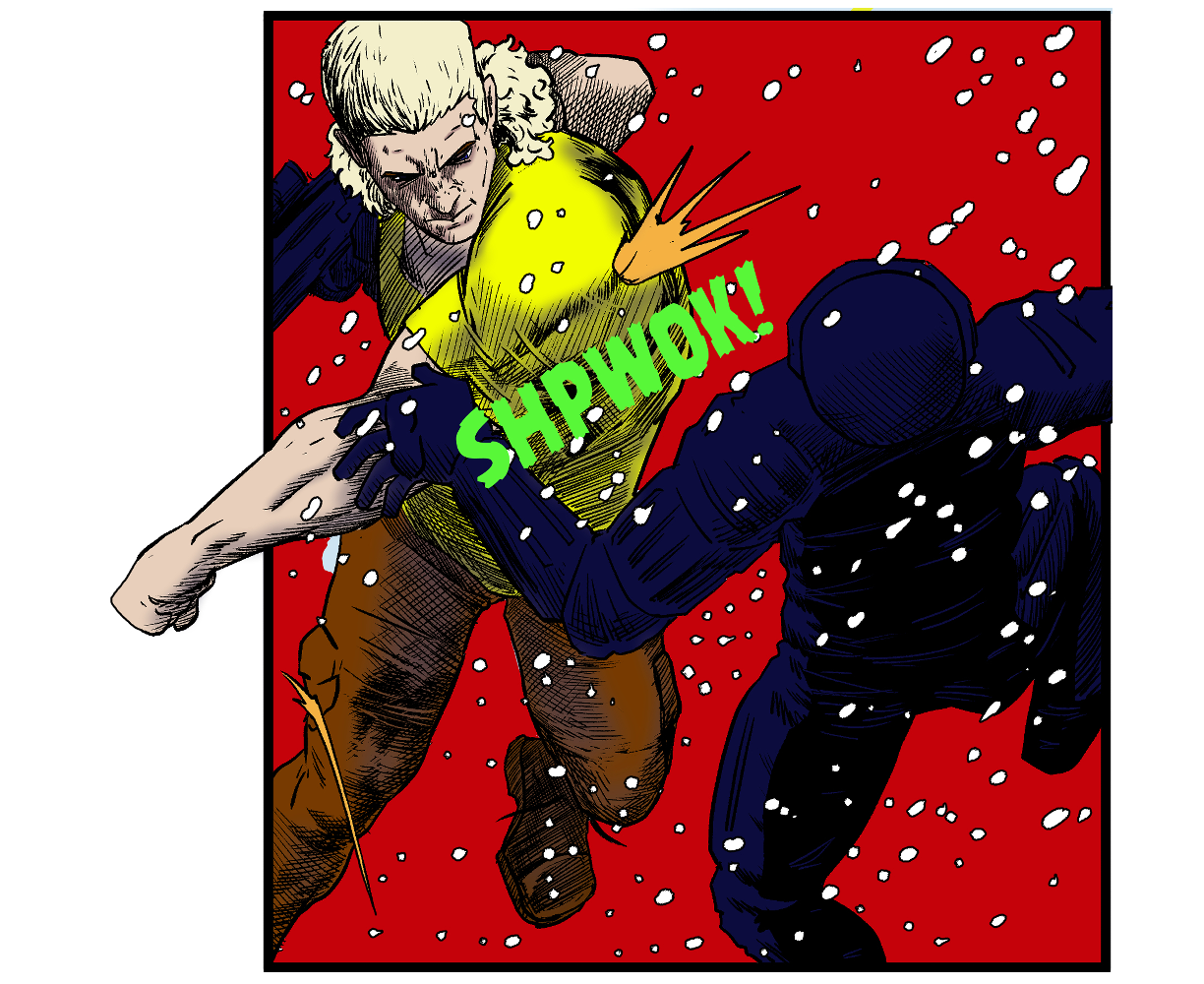 The cover art for the episode When SWAT Goons FAFO from the comics series Threat Quotient, which is number 21 in the series