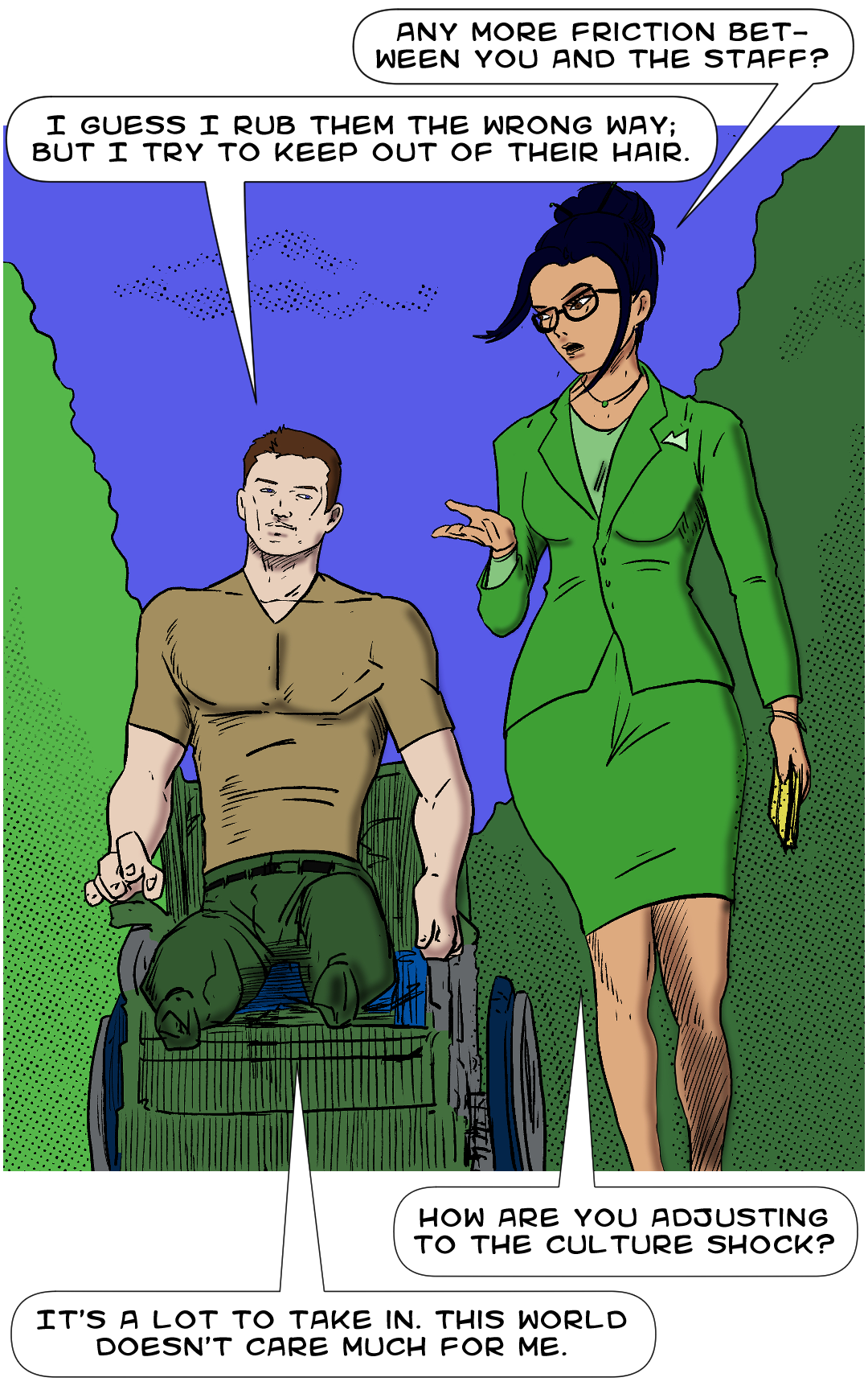 Ironic Allies panel 7