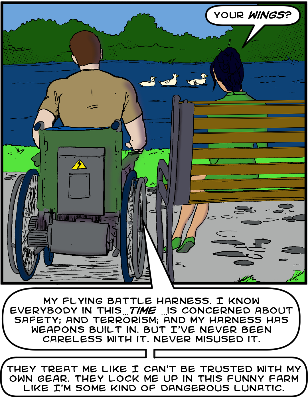 Ironic Allies panel 9