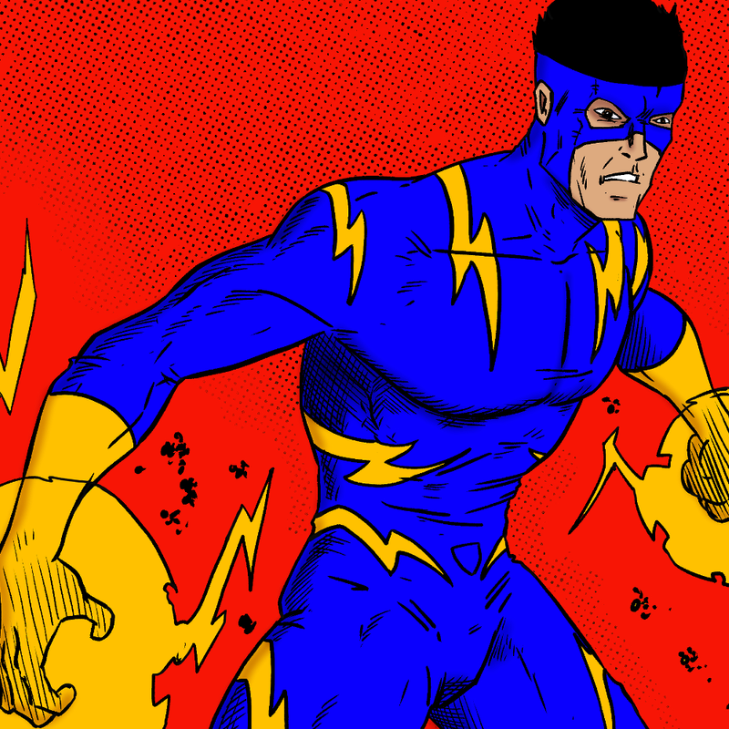 The frontpage cover art for the episode Threatened by Change from the comics series Threat Quotient, which is number 24 in the series