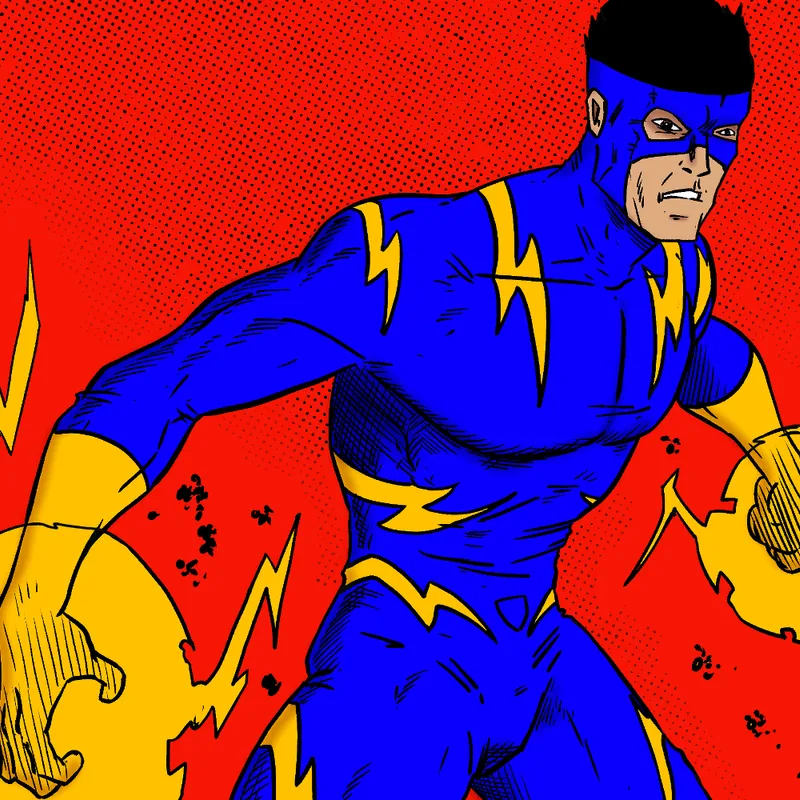 The frontpage cover art for the episode Threatened by Change from the comics series Threat Quotient, which is number 24 in the series