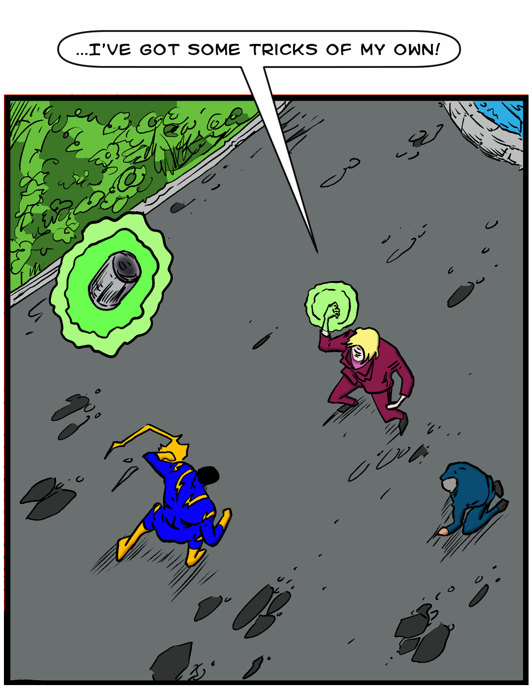 Captain Dynamo panel 6