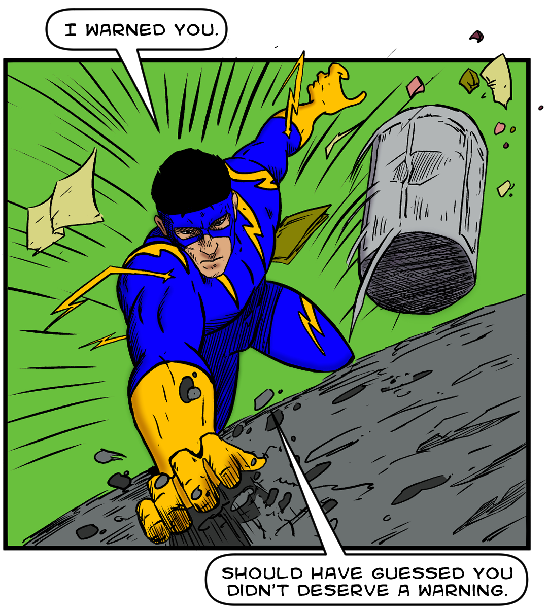 Captain Dynamo panel 8