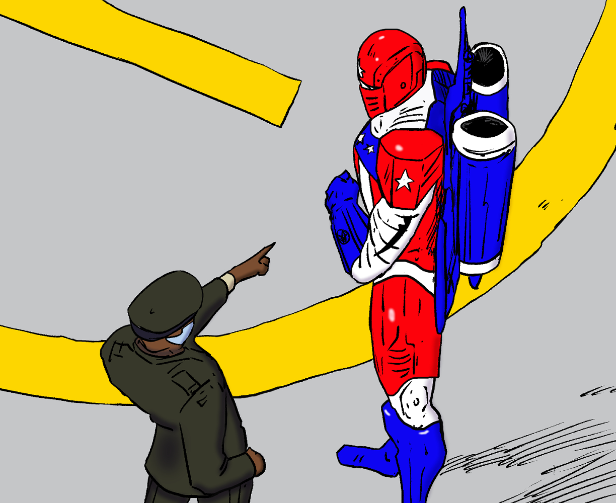 The cover art for the episode Hope for the Hopeless from the comics series Threat Quotient, which is number 27 in the series