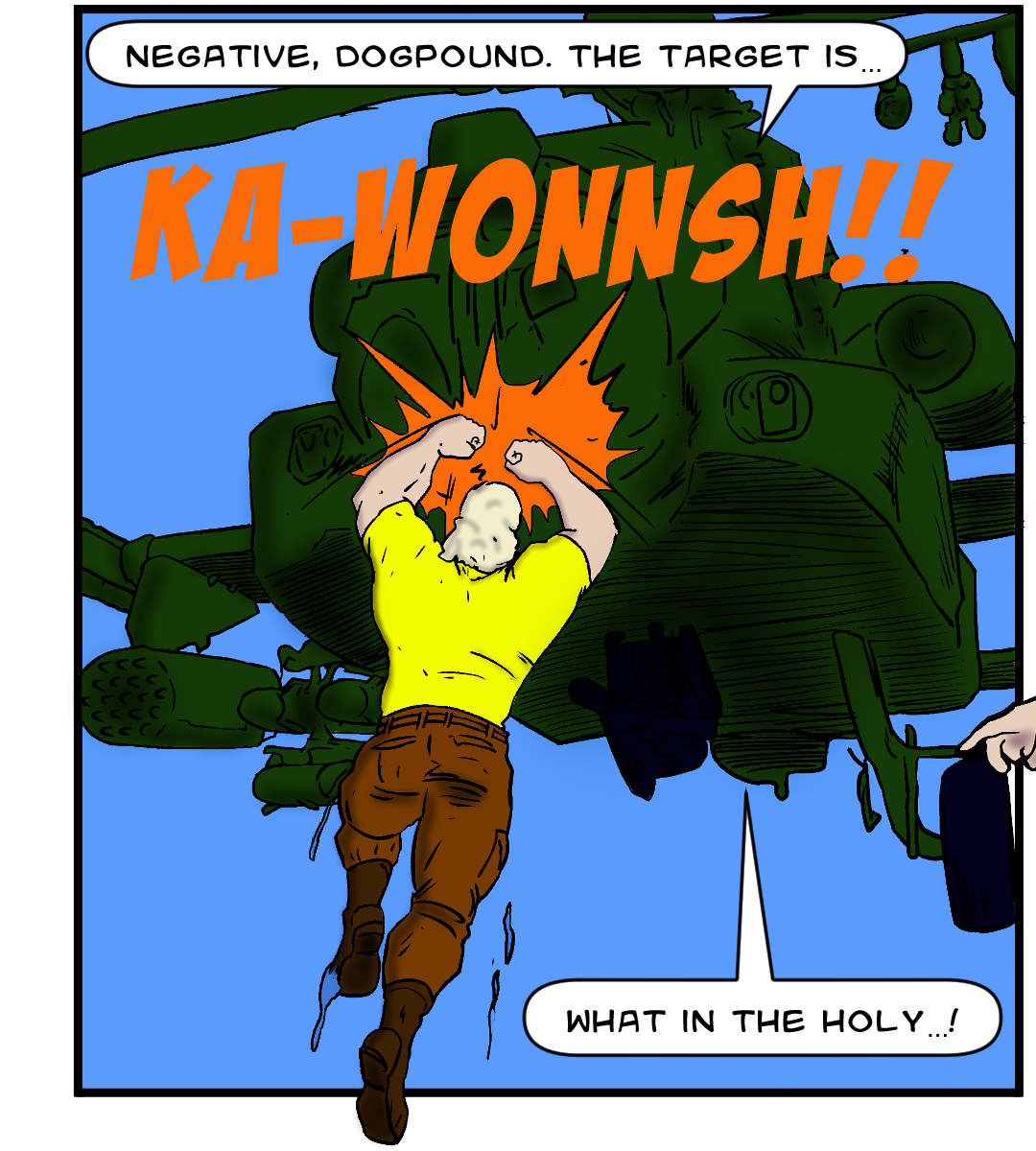 Heavy Hitters panel 8