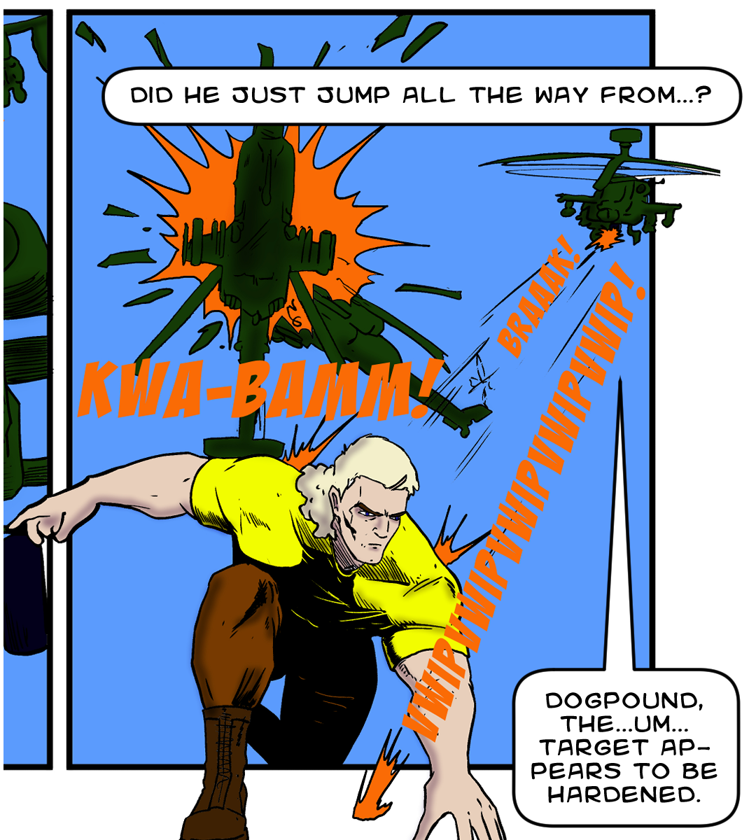 Heavy Hitters panel 9