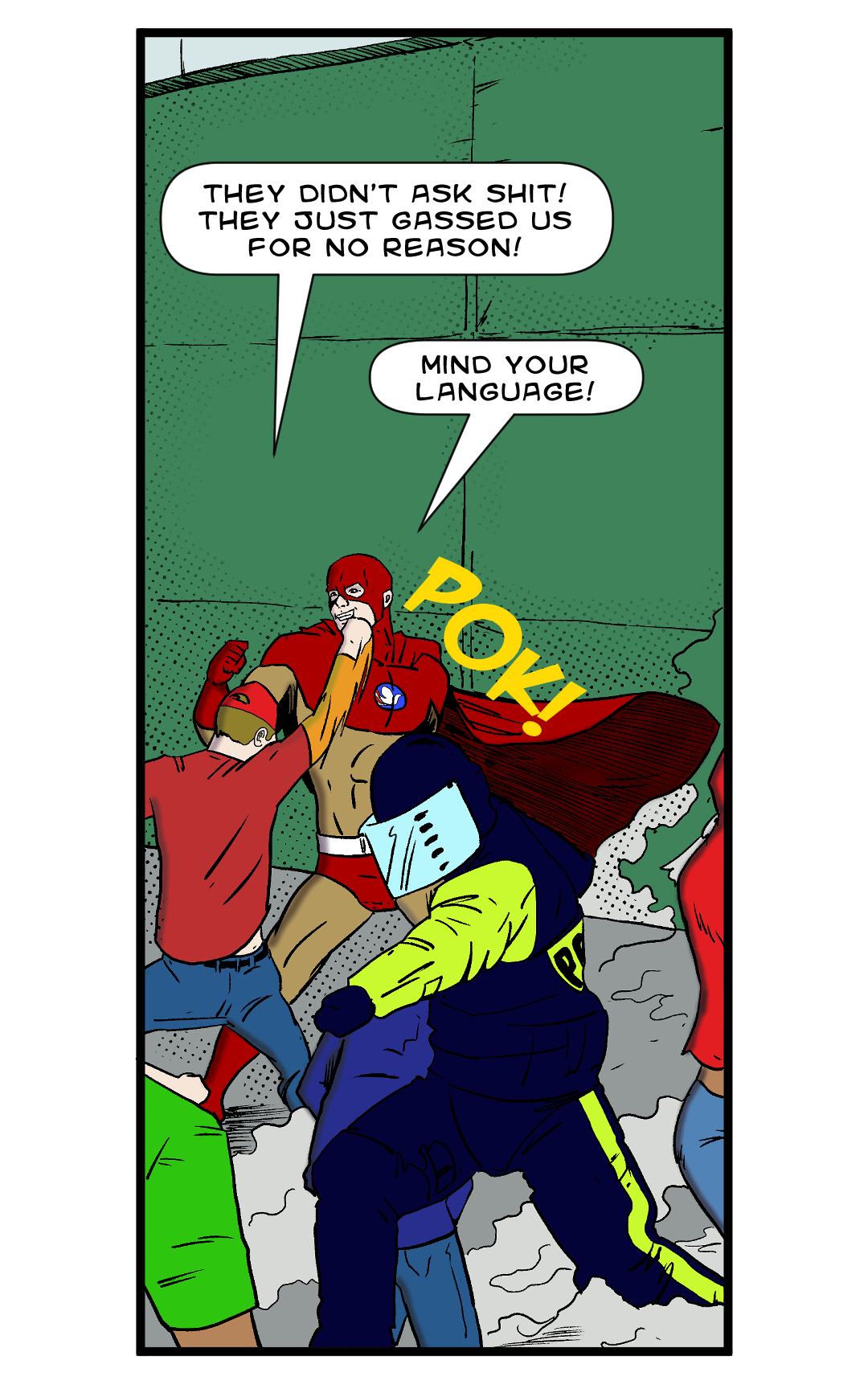 Off the Leash panel 3