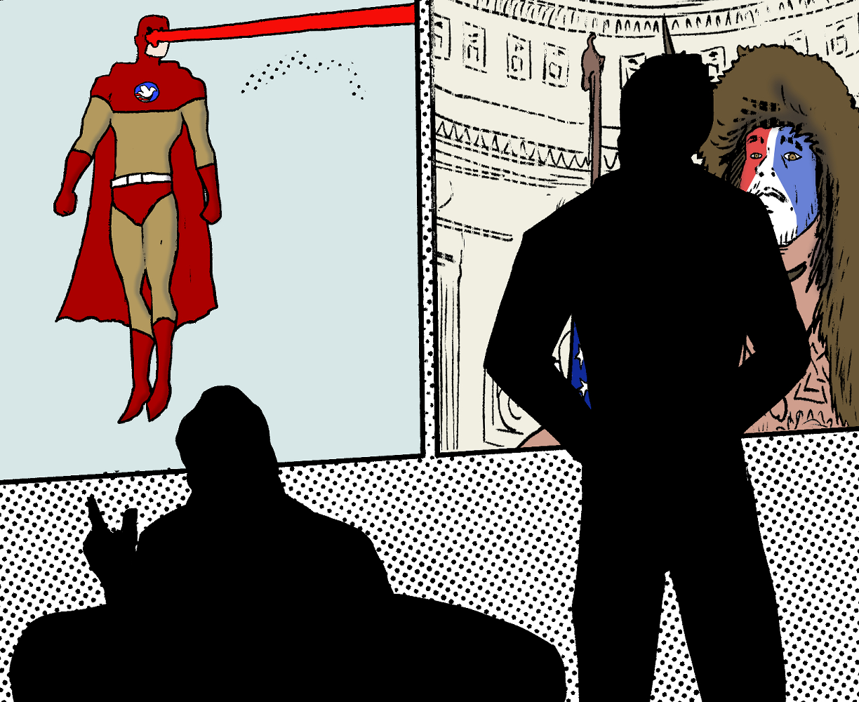 The cover art for the episode Off the Leash from the comics series Threat Quotient, which is number 32 in the series