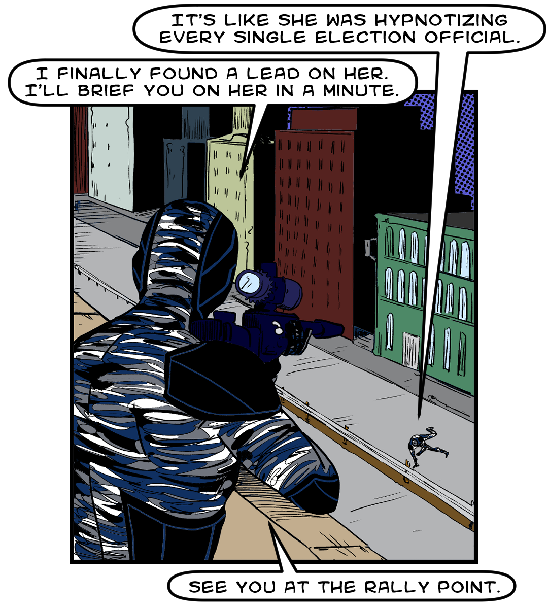 A Chance of Civil Unrest panel 2