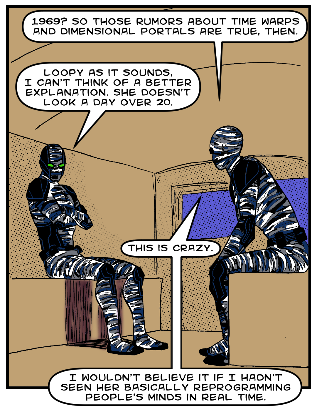 A Chance of Civil Unrest panel 4