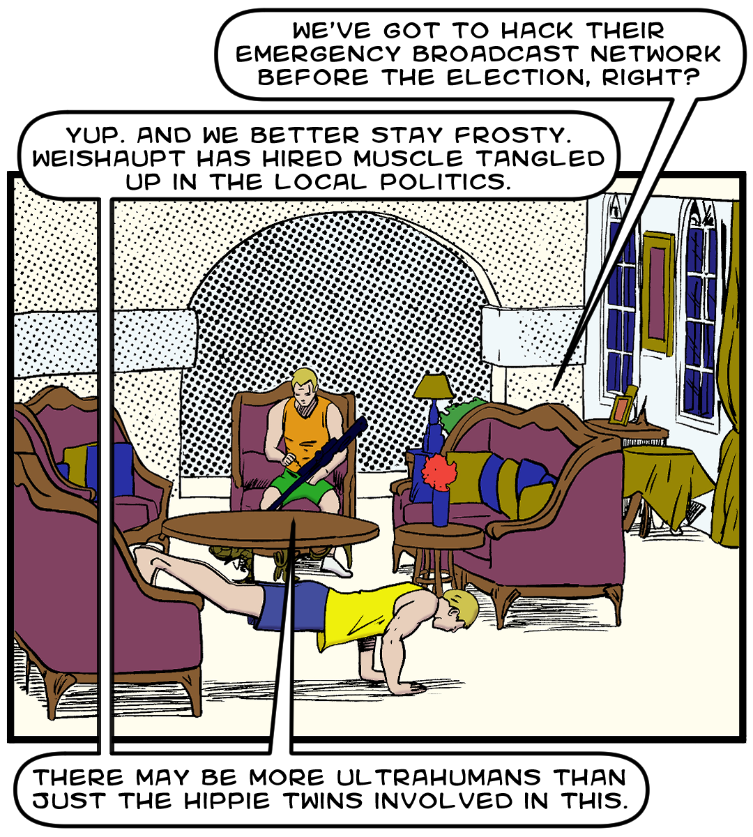 A Chance of Civil Unrest panel 6