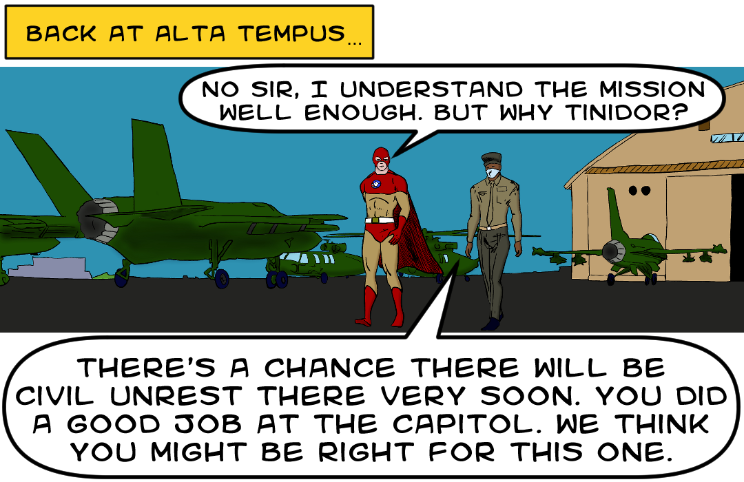 A Chance of Civil Unrest panel 7