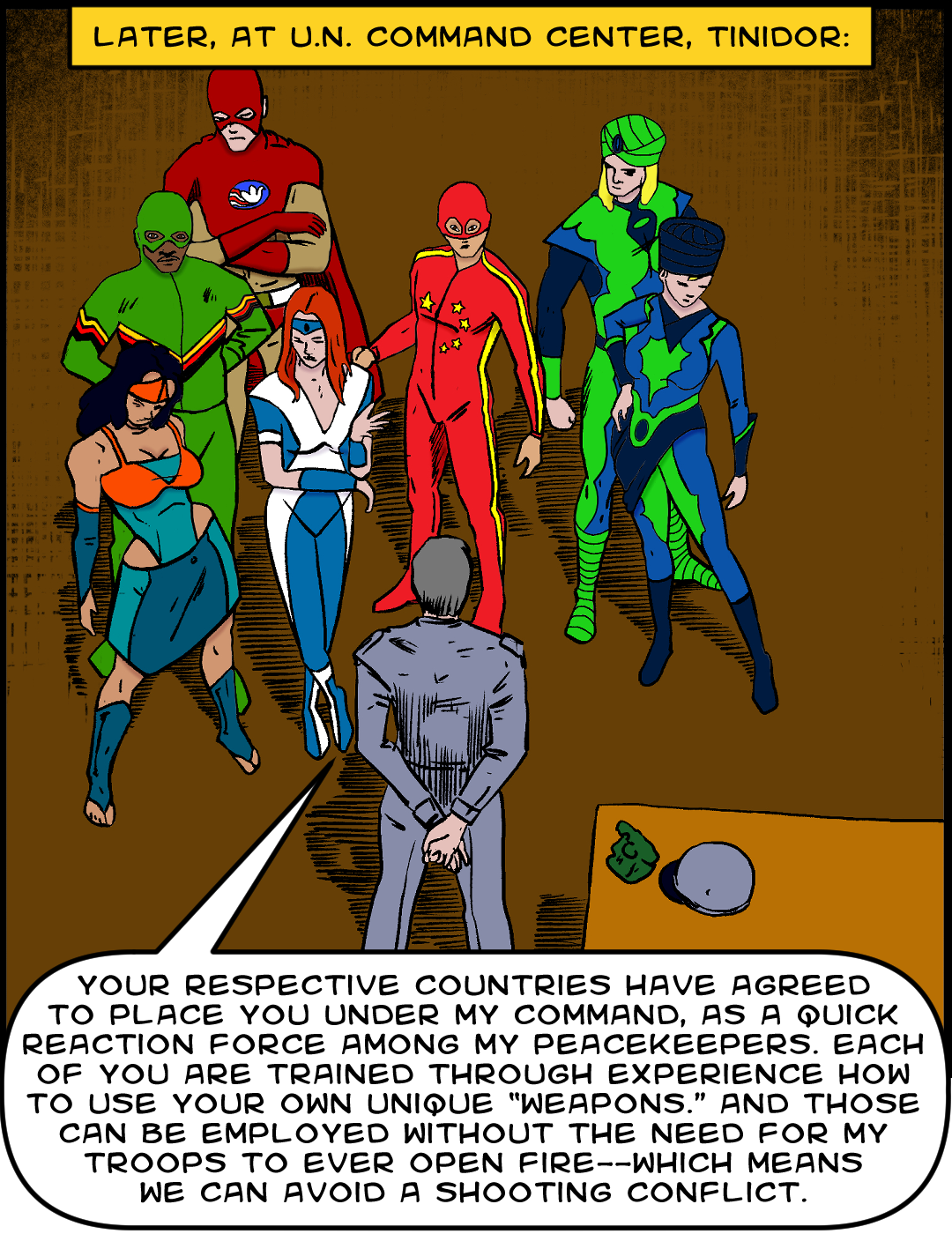 A Chance of Civil Unrest panel 8