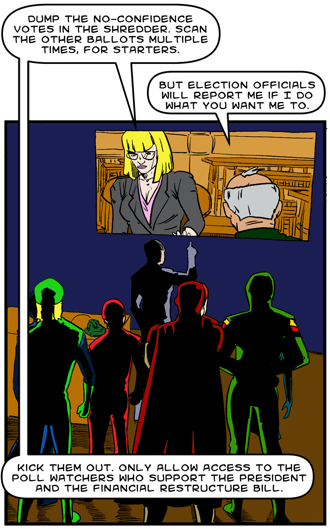 A Chance of Civil Unrest panel 13