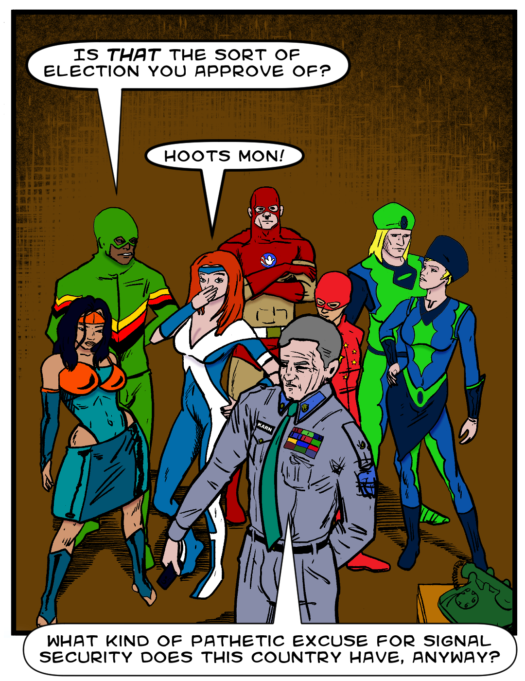 A Chance of Civil Unrest panel 14